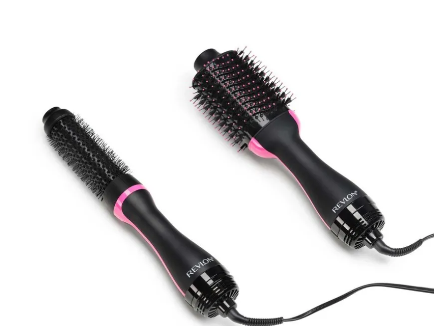 Salon One-Step Round Brush Dryer And Styler