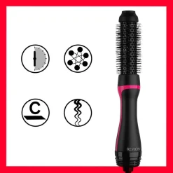 Salon One-Step Round Brush Dryer And Styler