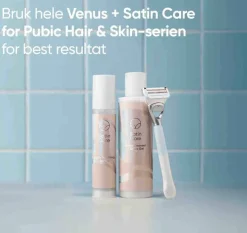 Satin Care Cleanser + Shave Gel 190ml