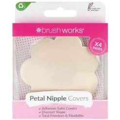Satin Petal Nipple Covers 4pairs