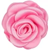 Satin Rose Hair Claw Bubblegum Pink