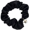 Satin Scrunchie Black