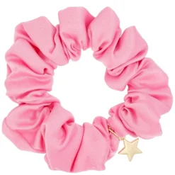 Satin Scrunchie Bubblegum Pink