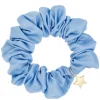 Satin Scrunchie Ibiza Blue