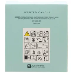 Scented Candle Aloe & Sweet Mint 200g