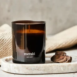 Scented Candle Dark Wood 200g