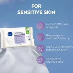 Sensitive Cleansing Wipes 25pcs