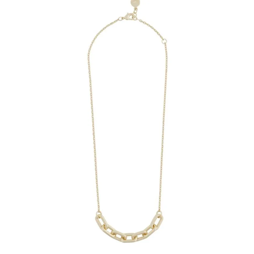 Serena Small Necklace Plain Gold