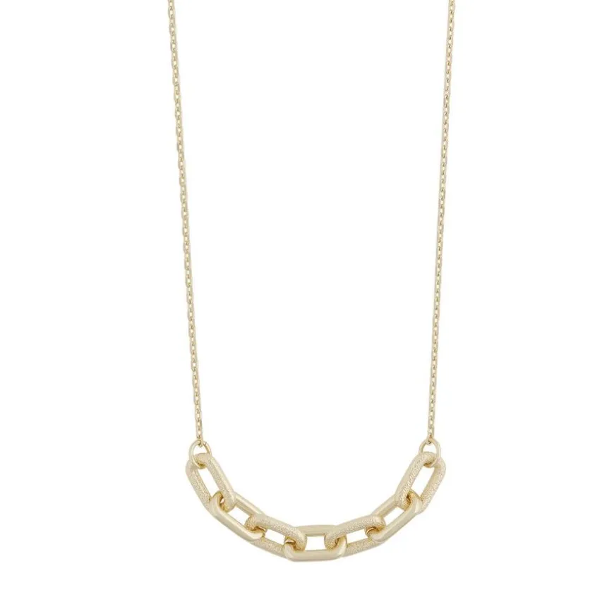 Serena Small Necklace Plain Gold