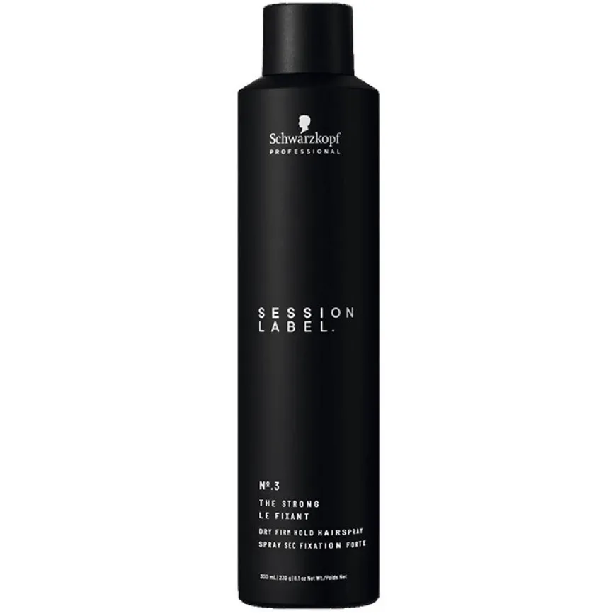Session Label The Strong Dry Firm Hold Hairspray 300ml