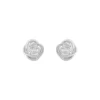 Sevilla Earring Silver/Clear 8mm