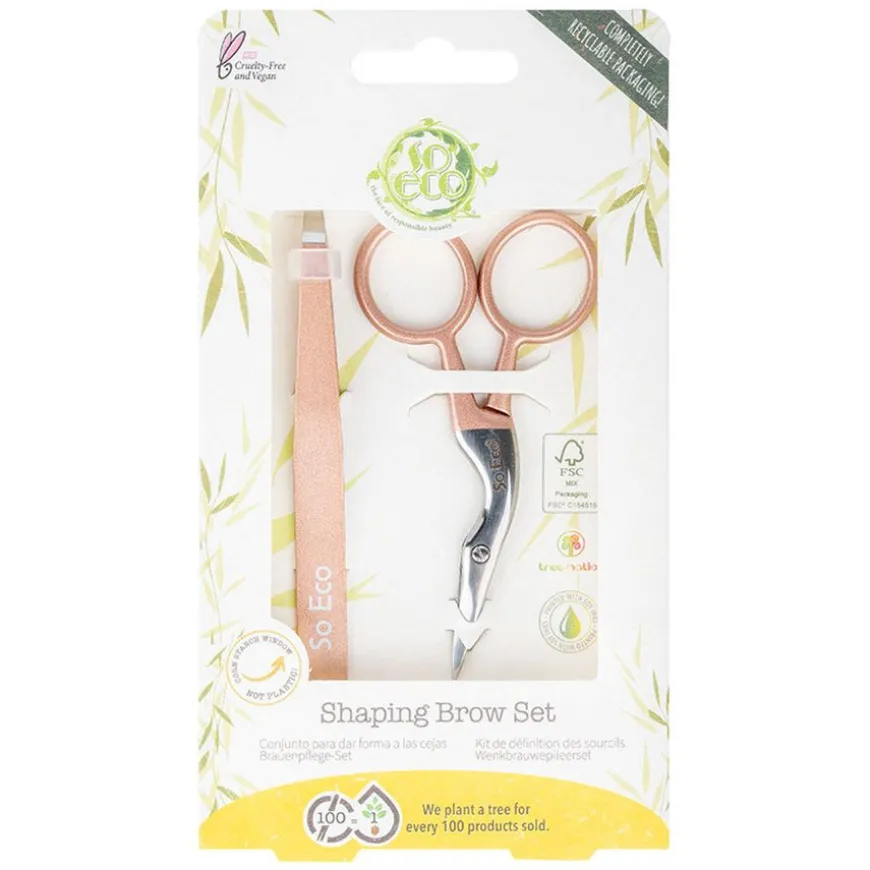 Shaping Brow Scissor & Tweezer 2pcs