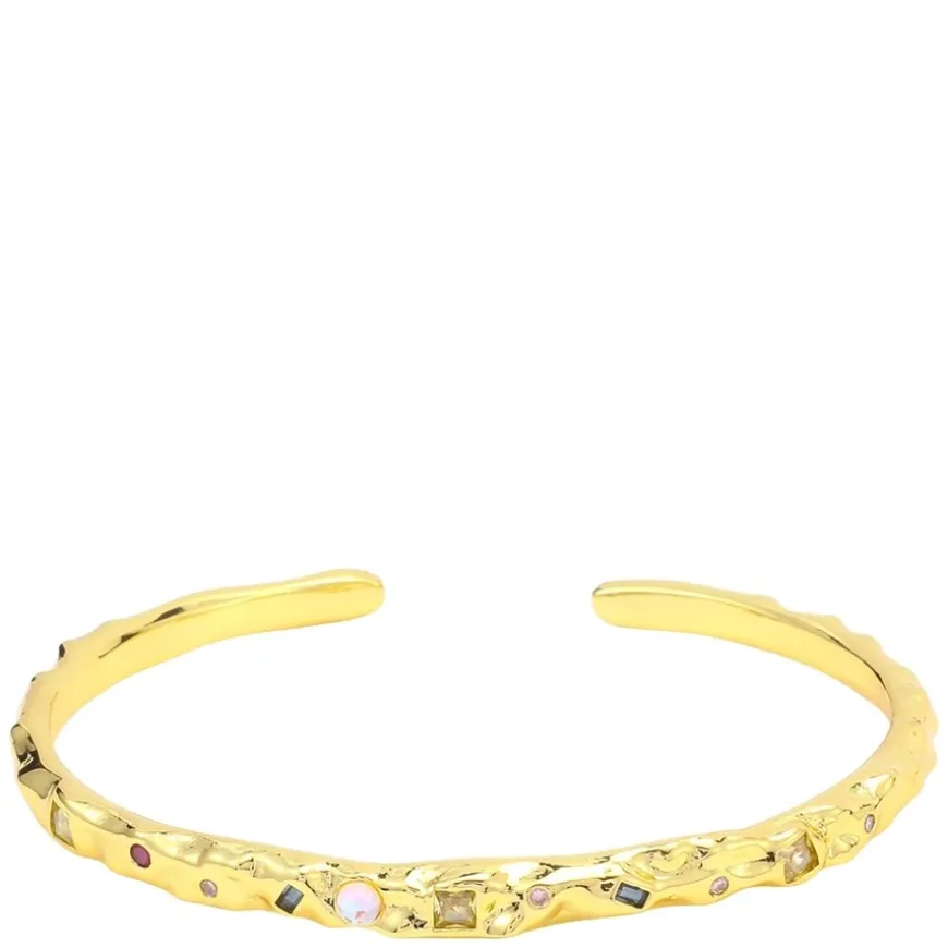 Shiloh Crystal Bangle Bracelet Adjustable