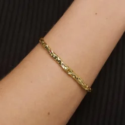 Shiloh Crystal Bangle Bracelet Adjustable