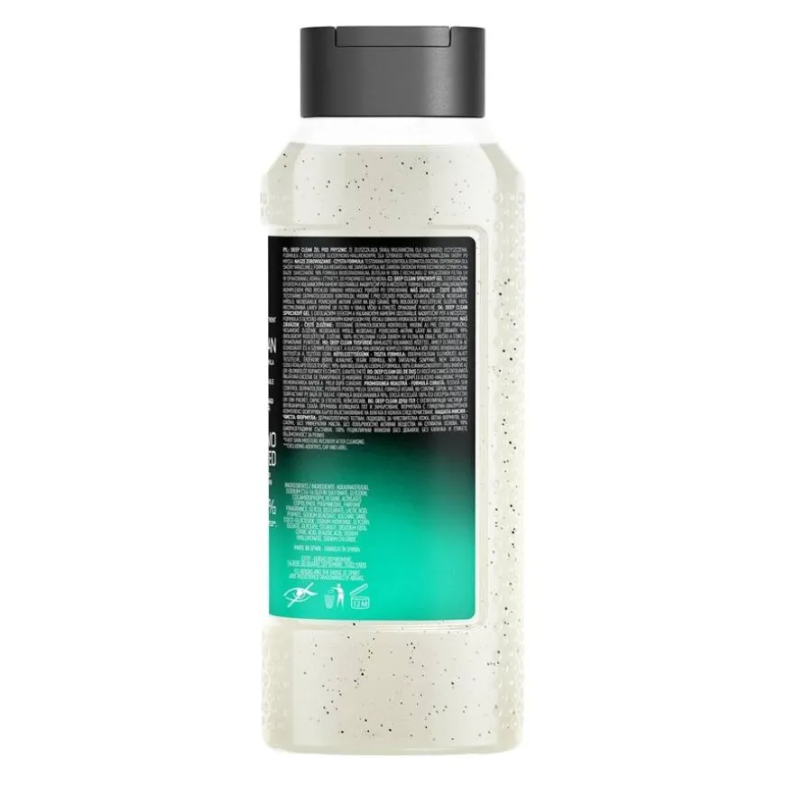 Shower Gel Active Skin & Mind Deep Clean, 250ml