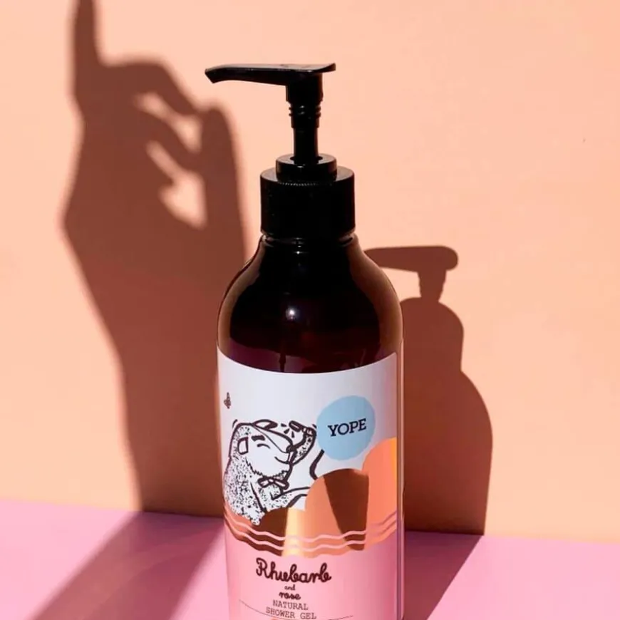 Shower Gel Rhubarb And Rose 400ml