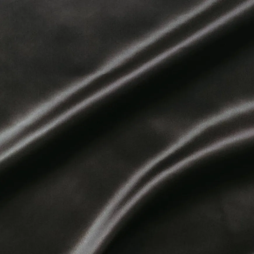 Silk Pillow Case Dark Grey 50x60cm