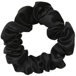 Silk Scrunchie Black