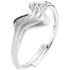 Silke X Sistie Ring Silver Onesize