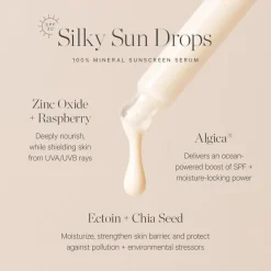 Silky Sundrops 100% Mineral Sunscreen Serum 30ml