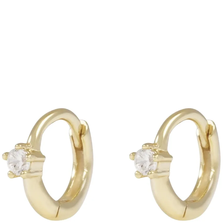 Siri Mini Hoop Earring Gold Onesize