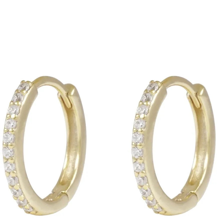 Siri Thin Hoop Earring Gold Onesize