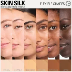 Skin Silk Radiant Serum Under Eye Brightener Light Peach 4ml