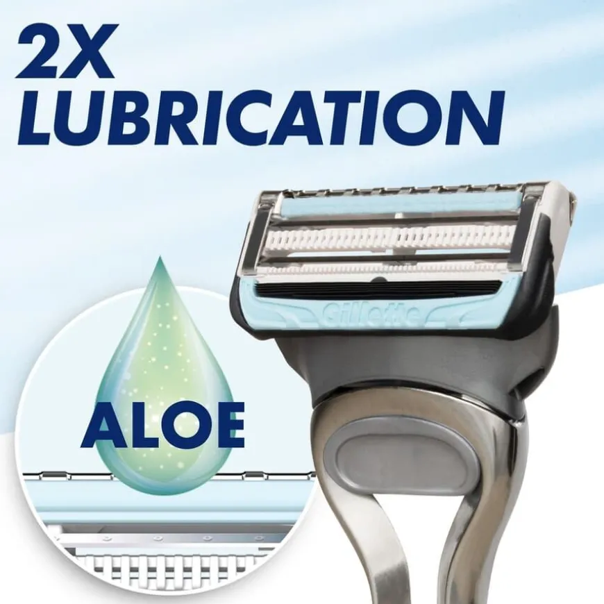 SkinGuard Sensitive Blade Refills for Men 4 Blades