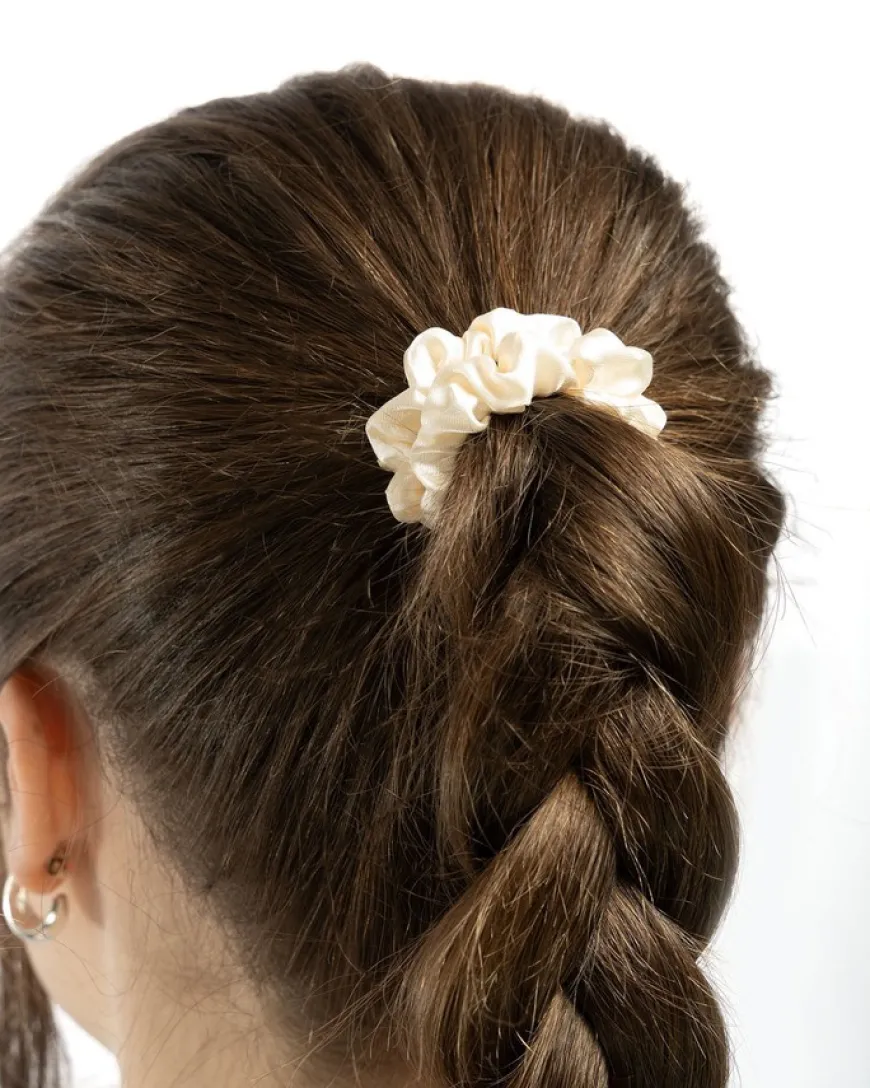 Skinny Satin Scrunchies 6pcs