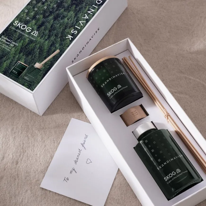SKOG Scented Candle & Diffuser Set