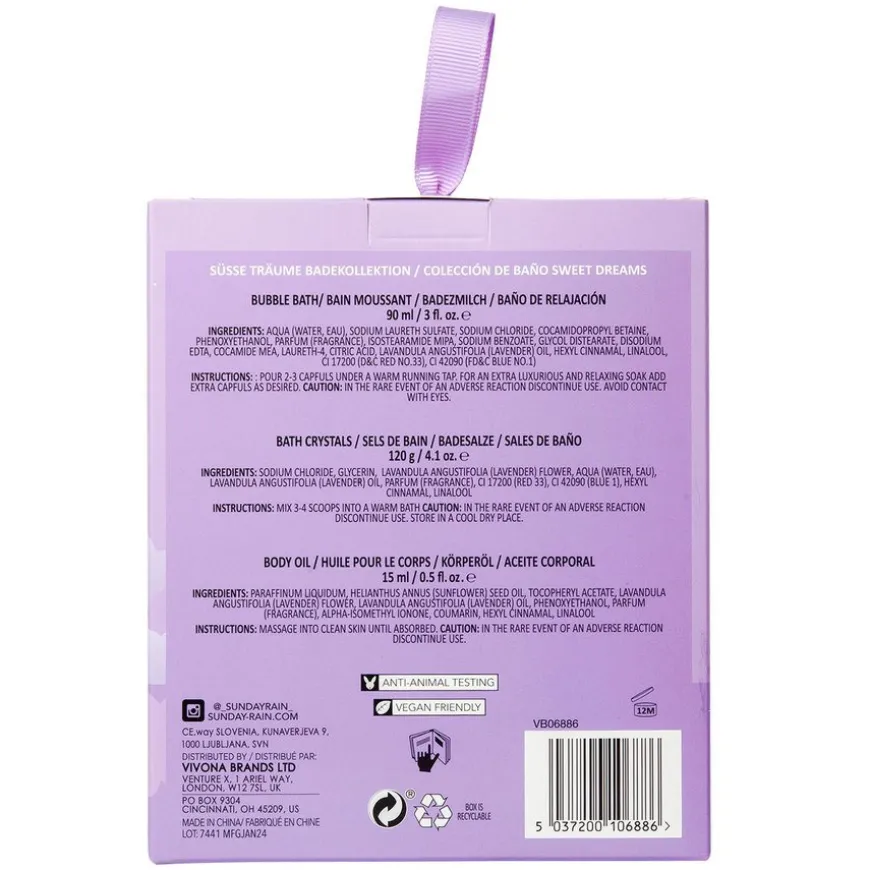 Sleep Easy Giftset Sweet Dreams Bath Collection