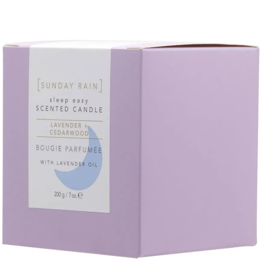 Sleep Easy Scented Candle Lavender & Cedarwood 200g