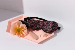Sleeping Eye Mask Flawless Black 20x10cm