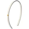 Small Acetate Headband White/Black