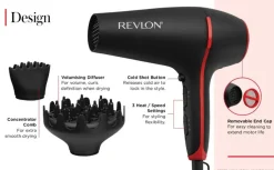 Smoothstay™ Coconut Oil-Infused Hair Dryer + Volumising Diffuser