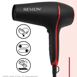 Smoothstay™ Coconut Oil-Infused Hair Dryer + Volumising Diffuser