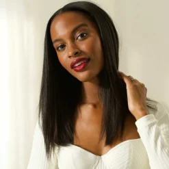 Smoothstay™ 25mm Coconut-Oil Infused Straightener + Travel Pouch