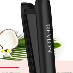 Smoothstay™ 25mm Coconut-Oil Infused Straightener + Travel Pouch