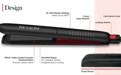 Smoothstay™ 25mm Coconut-Oil Infused Straightener + Travel Pouch