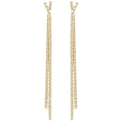 Snö Of Swede Honey Long Earring Gold