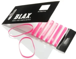 Snag Free Hair Elastics Pink 8pcs
