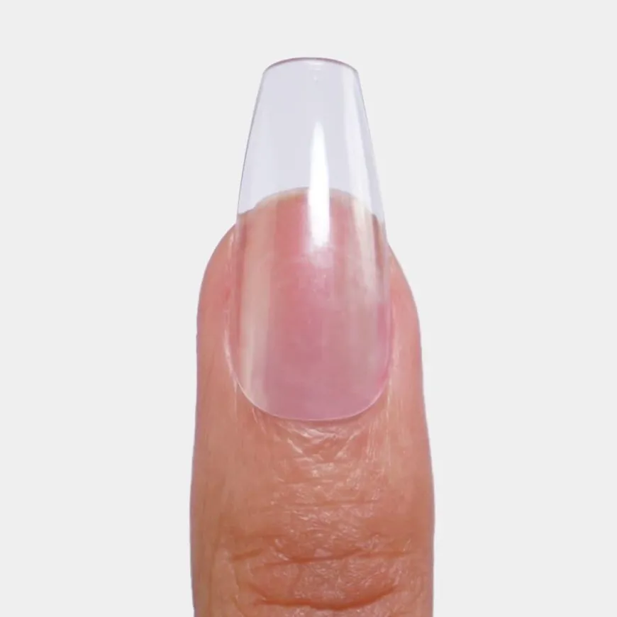 Soft Gel Tips Medium Coffin 220pcs