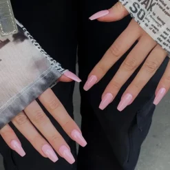 Soft Gel Tips Medium Coffin 220pcs