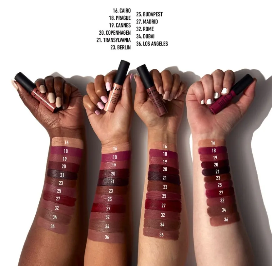 Soft Matte Lip Cream Amsterdam SMLC01 8ml