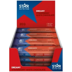 Soft Protein Bar Strawberry & White Chocola 12x55g