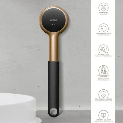 Sonic LED Full-Body Brush 9 In 1 Gray