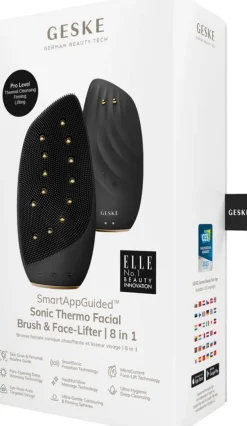 Sonic Thermo Facial Brush & Face-Lifter 8 in 1 Gray
