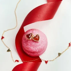 Sonja Jelly Heart Stud Earrings