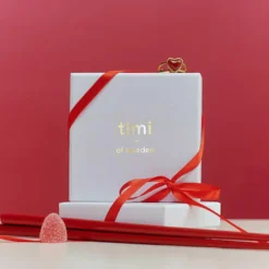 Sonja Jelly Heart Stud Earrings