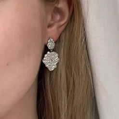 Sophia Earstuds Steel 28mm